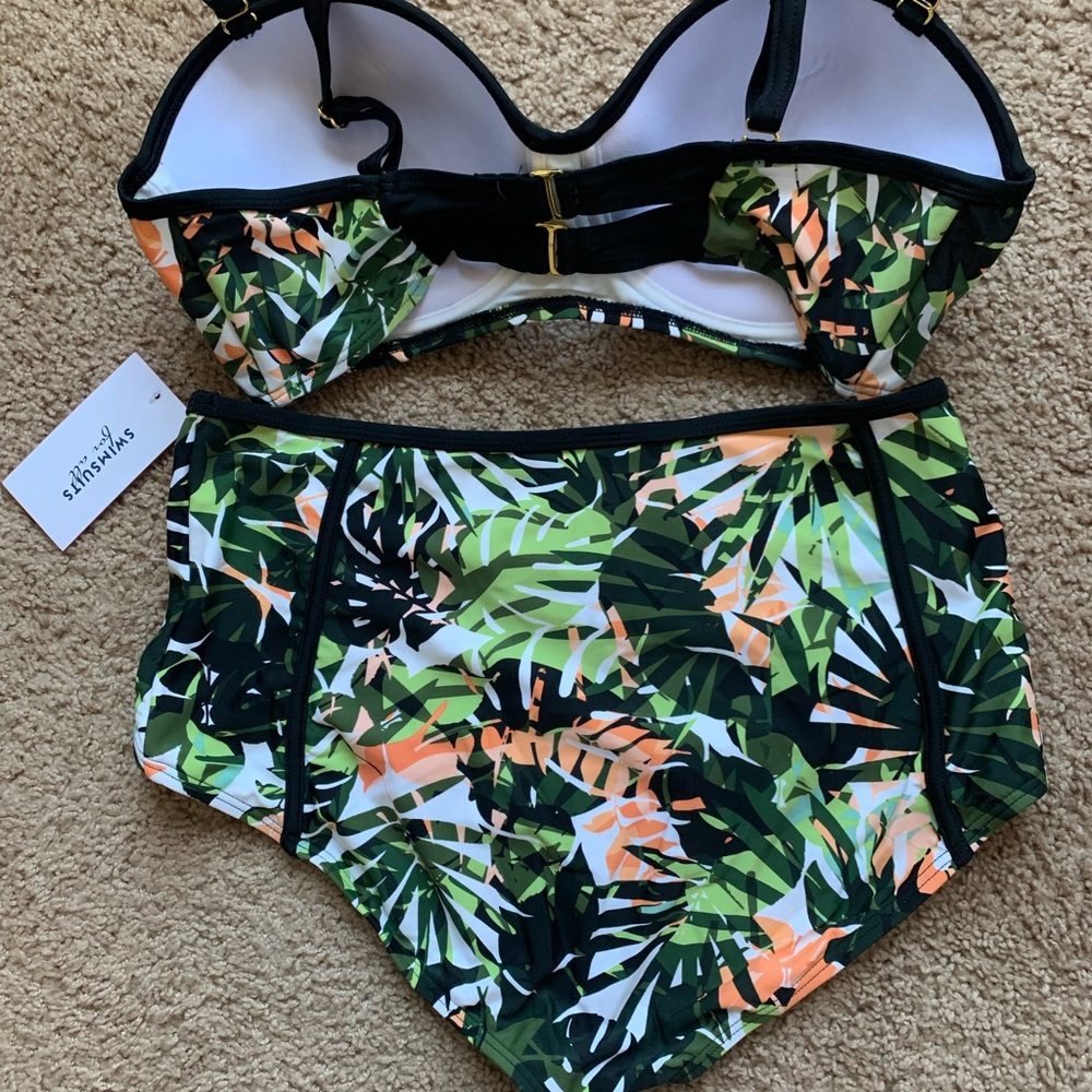 Swimsuits for All, Swimsuit two peace , tropical style - Picture 2 of 4
